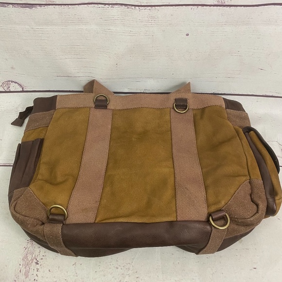 FREE PEOPLE Distressed Leather Convertible Tote - Picture 5 of 10